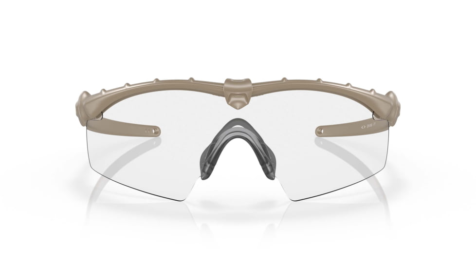 Oakley SI Ballistic M Frame 3.0 Sunglasses, Desert Tan Frame, Clear/Gray/Persimmon Lens, OO9146-29