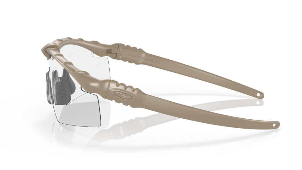 Oakley SI Ballistic M Frame 3.0 Sunglasses, Desert Tan Frame, Clear/Gray/Persimmon Lens, OO9146-29