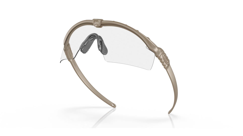 Oakley SI Ballistic M Frame 3.0 Sunglasses, Desert Tan Frame, Clear/Gray/Persimmon Lens, OO9146-29