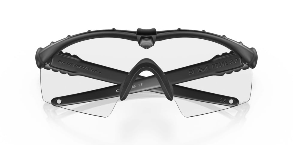 Oakley SI Ballistic M Frame 3.0 Array Sunglasses, Black Frame, Clear, Grey, and Persimmon Lenses OO9146-04