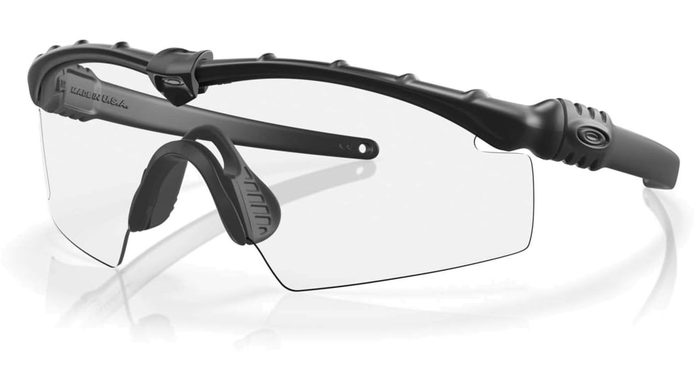 Oakley SI Ballistic M Frame 3.0 Array Sunglasses, Black Frame, Clear, Grey, and Persimmon Lenses OO9146-04