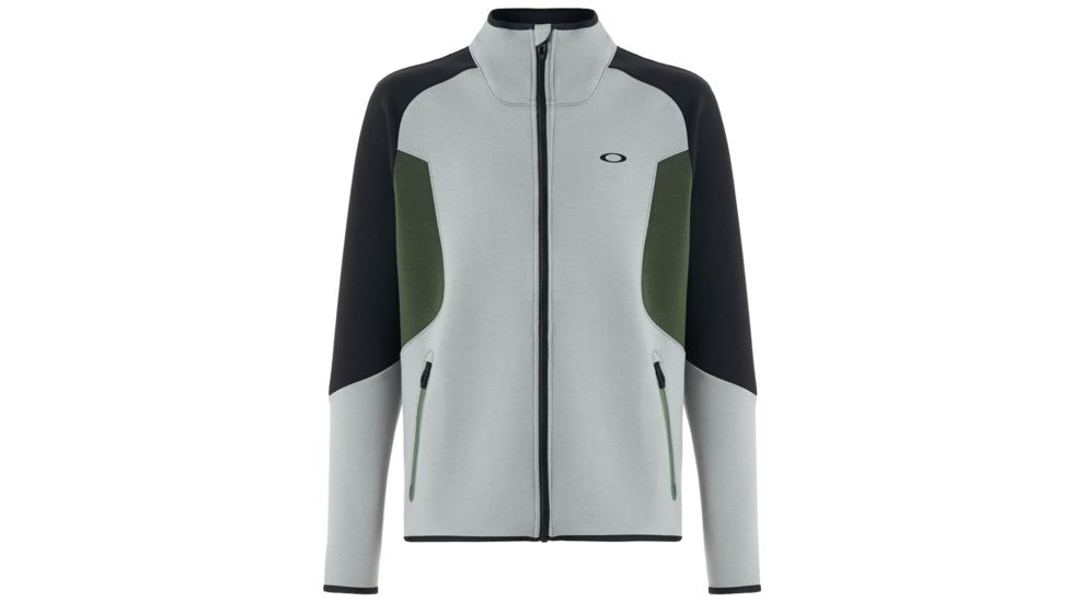 Oakley SI Byrnes It Down DWR Full Zip Hoodie - Mens, Alloy, Medium, 461775-27E-M