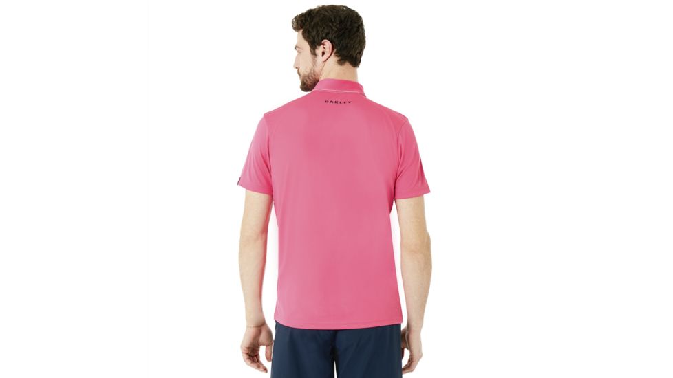Oakley Divisonal Polo - Mens, Fuchsia, Extra Large, 433690-40Y-XL