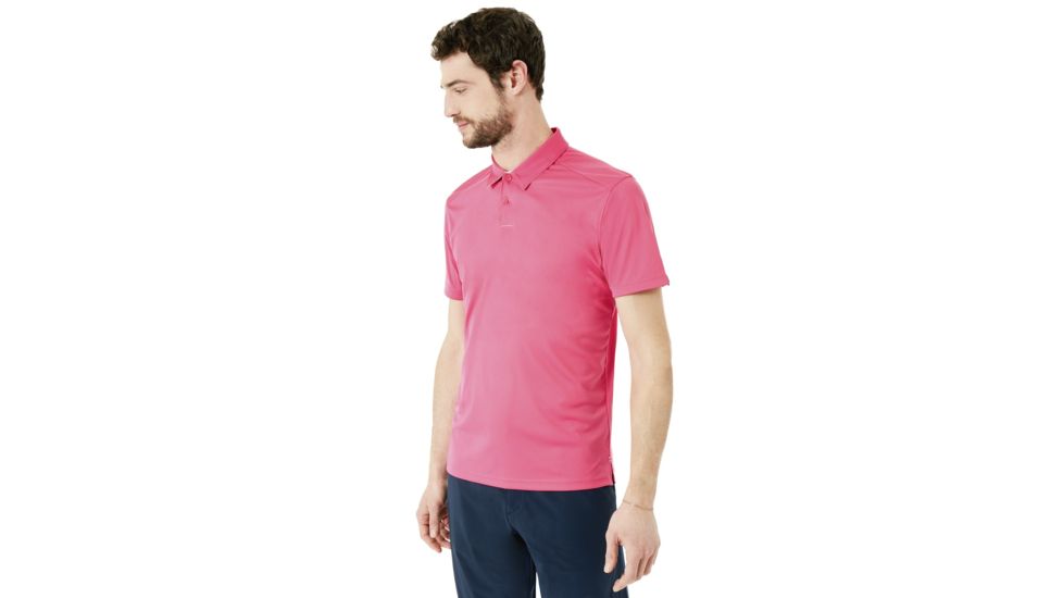Oakley Divisonal Polo - Mens, Fuchsia, Extra Large, 433690-40Y-XL