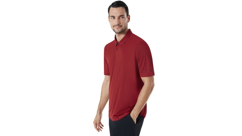 Oakley Divisonal Polo - Mens, Iron Red, Large, 433690-80U-L