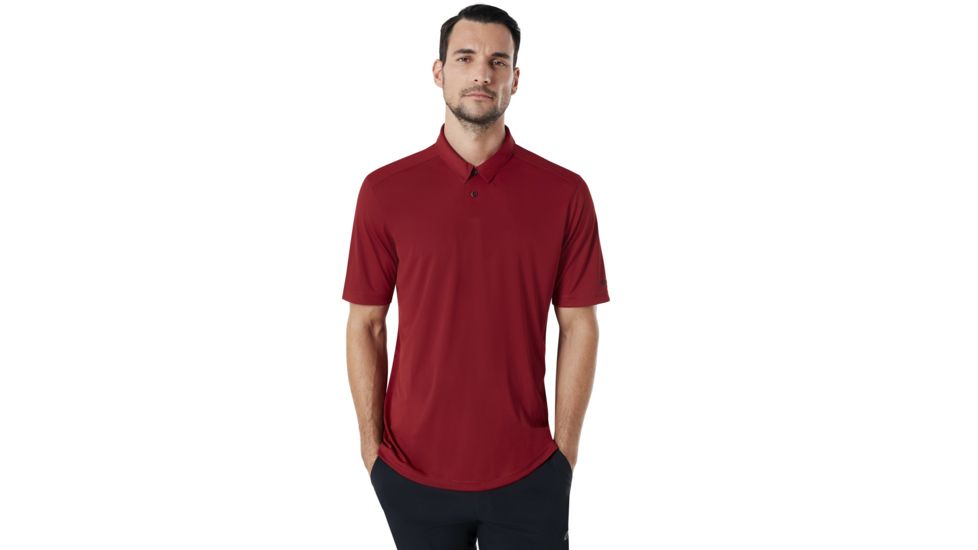Oakley Divisonal Polo - Mens, Iron Red, Large, 433690-80U-L