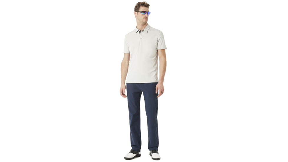 Oakley Divisonal Polo - Mens, Light Grey, 2XL, 433690-202-XXL