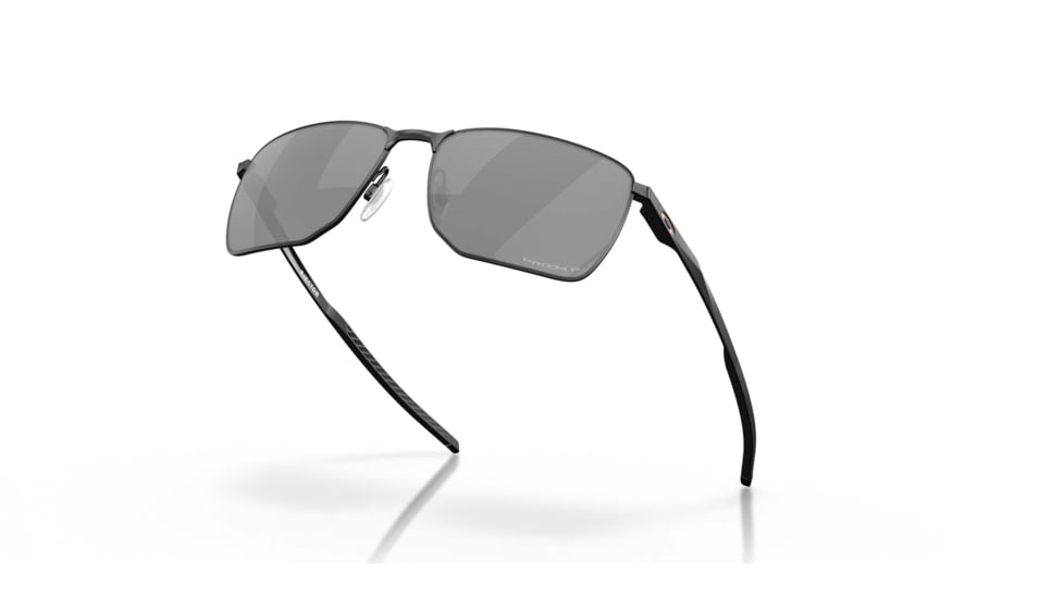 Oakley SI Ejector Sunglasses, Matte Black Frame, Prizm Black Polarized Lens, OO4142-0758