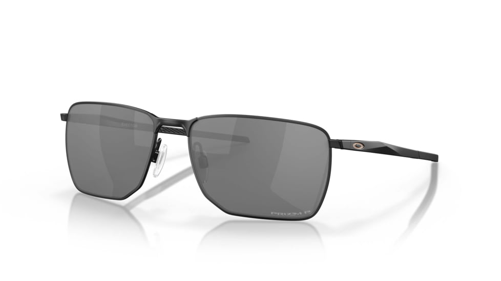 Oakley SI Ejector Sunglasses, Matte Black Frame, Prizm Black Polarized Lens, OO4142-0758