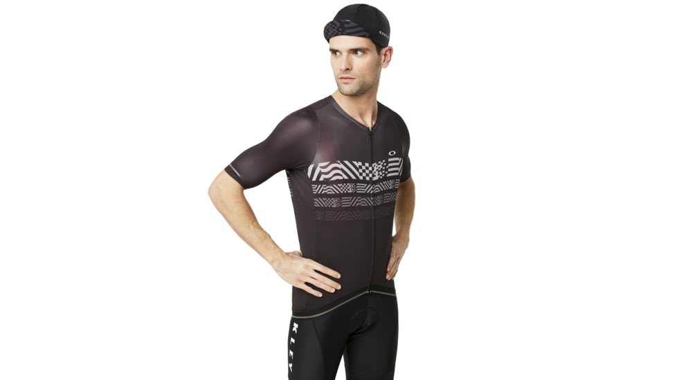 Oakley Endurance Jersey - Mens, Blackout, Extra Small, 434360-02E-XS