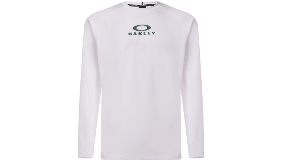 Oakley SI Enhance Crew 9.7 Long Sleeve T-Shirt - Mens, White, Small, 458100-100-S