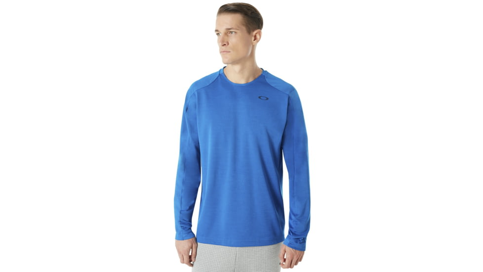Oakley Enhance Long Sleeve Crew 8.7.02 - Mens, Ozone, Medium, 434249-62T-M