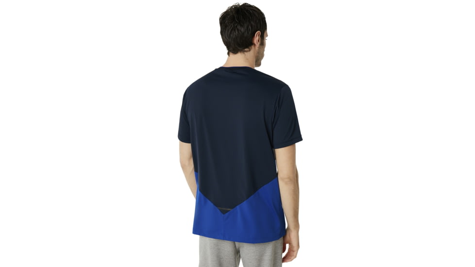 Oakley SI Enhance Slant Short Sleeve Henley 9.0 - Mens, Fathom, Medium, 457723-6AC-M