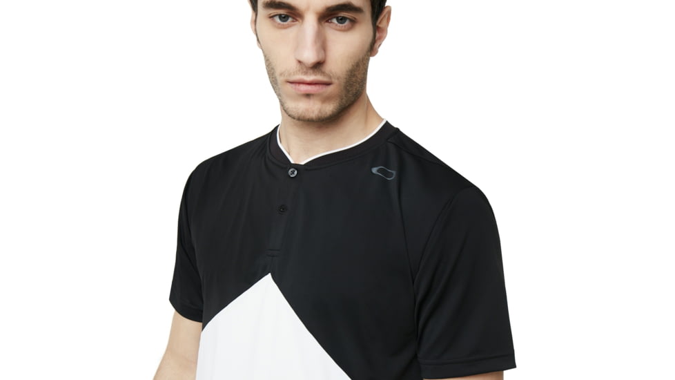 Oakley SI Enhance Slant Short Sleeve Henley 9.0 - Mens, White, 2XL, 457723-100-XXL