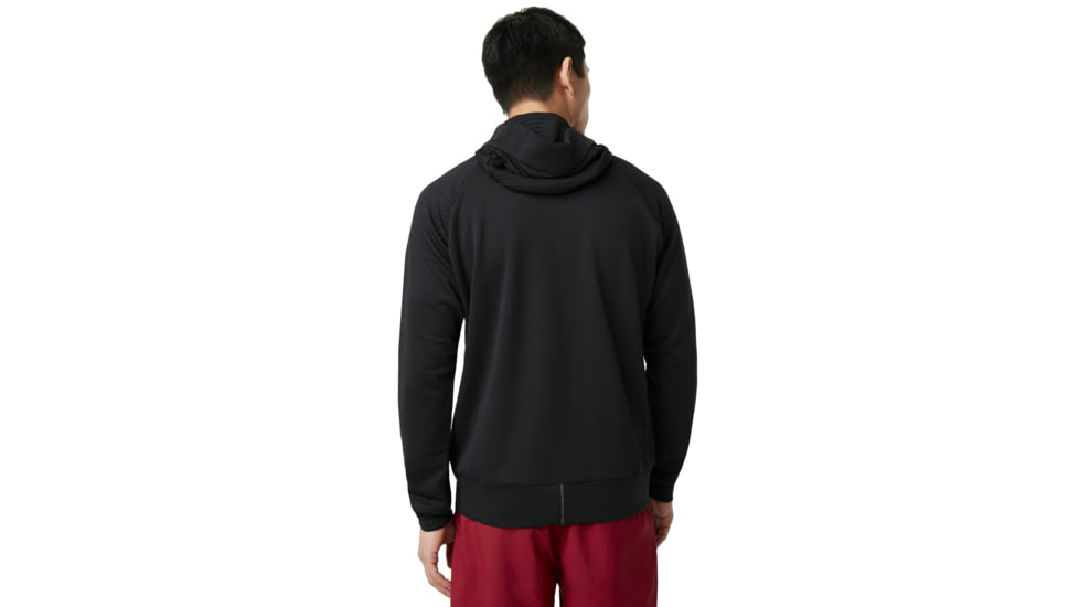 Oakley SI Enhance Tech Fleece Jacket Grid - Mens, Blackout, Medium, 461731-02E-M