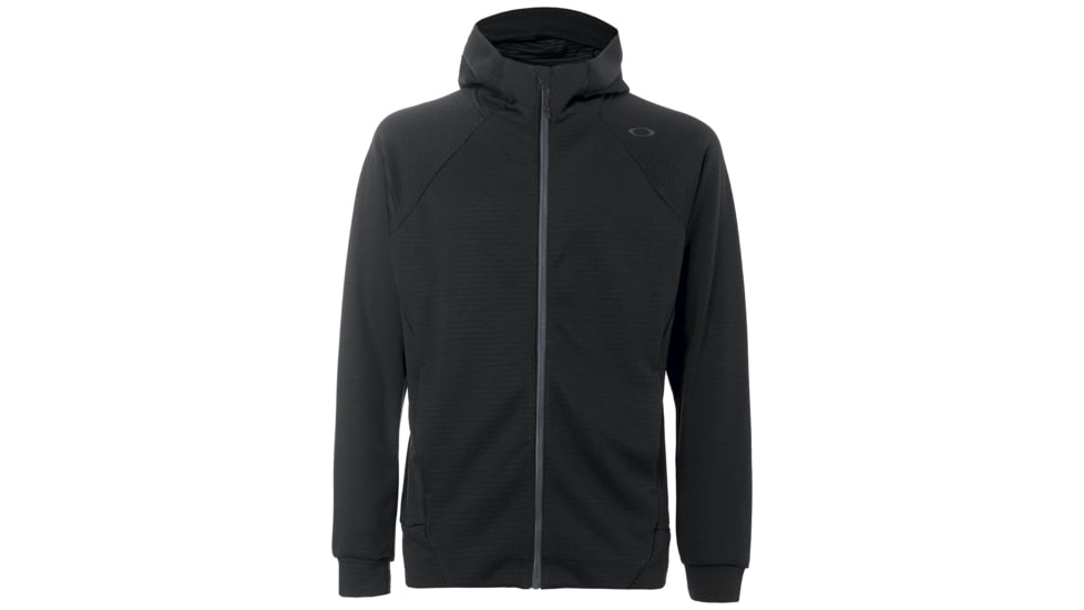 Oakley SI Enhance Tech Fleece Jacket Grid - Mens, Blackout, Medium, 461731-02E-M