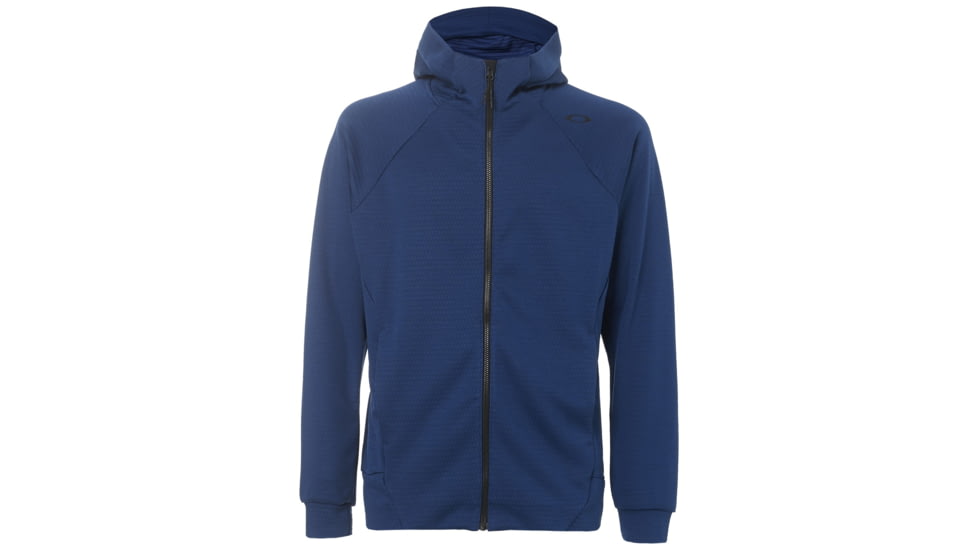 Oakley SI Enhance Tech Fleece Jacket Grid - Mens, Dark Blue, Extra Large, 461731-609-XL