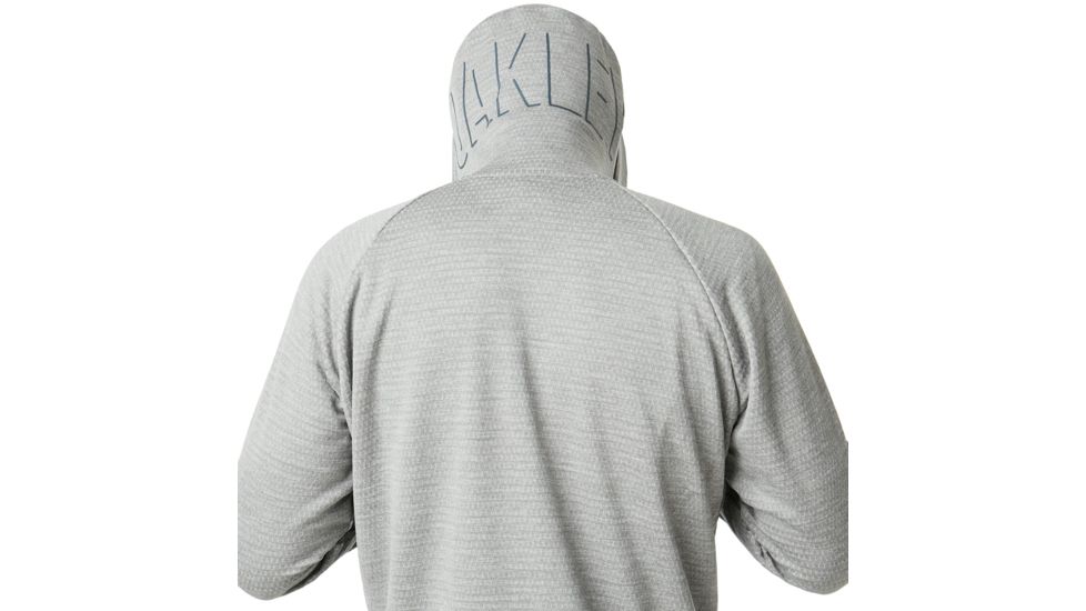Oakley SI Enhance Tech Fleece Jacket Grid - Mens, Light Heather Grey, Extra Large, 461731-22K-XL