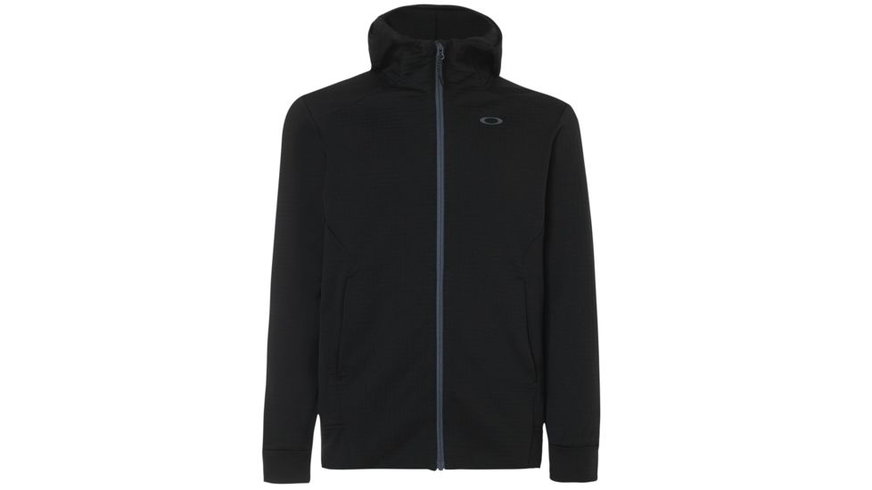 Oakley Enhance Technical Fleece Jacket.Grid 8.7 - Mens, Blackout, Large, 461668-02E-L