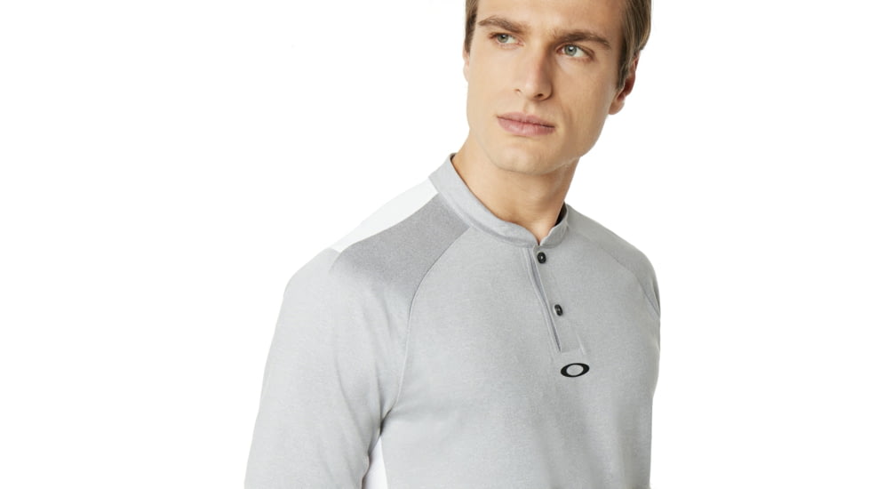 Oakley SI Ergonomic Evolution Polo Short Sleeve - Mens, Granite Heather, 2XL, 434326-24L-XXL