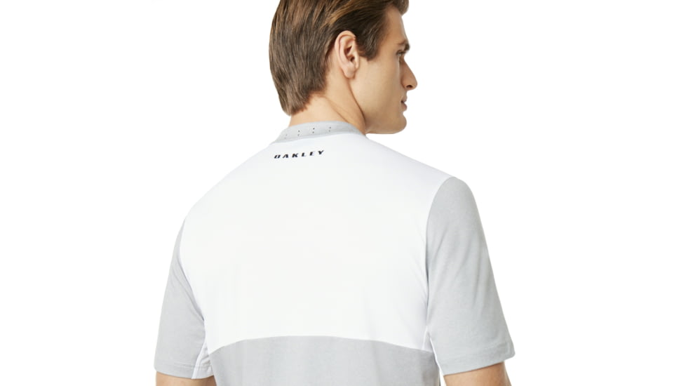 Oakley SI Ergonomic Evolution Polo Short Sleeve - Mens, Granite Heather, 2XL, 434326-24L-XXL