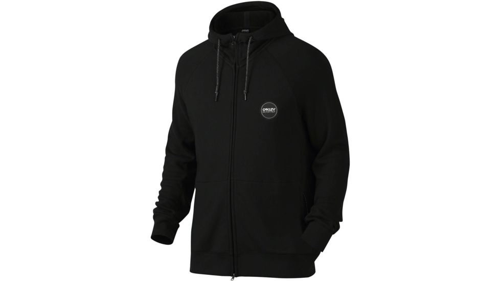 Oakley SI Fp Canyon Fz Hoody - Mens, Jet Black, Large, 472171-01K-L