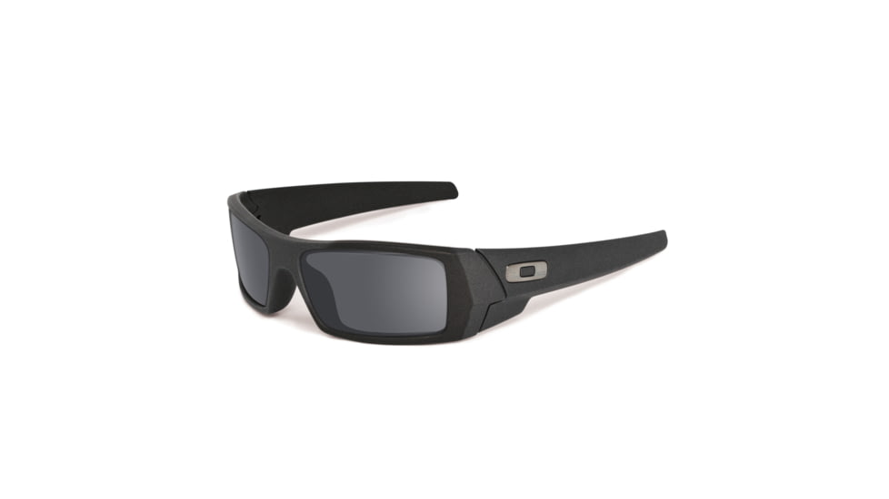 Oakley SI Gascan Sunglasses,Colbalt Frame,Rectangle Black Iridium Lens 53-113