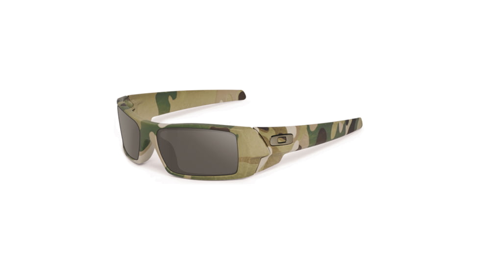 Oakley SI Gascan Sunglasses,Multicam Frame,Rectangle Warm Grey Lens 53-083