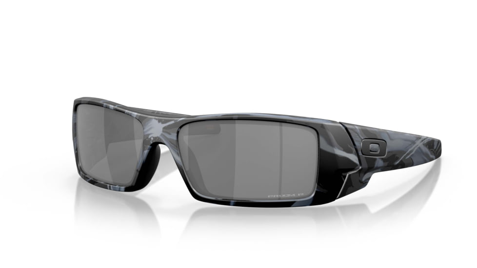Oakley SI Gascan Urban Sunglasses, Urban Spin Camo Frame, Prizm Black Polarized Lens, OO9014-B860