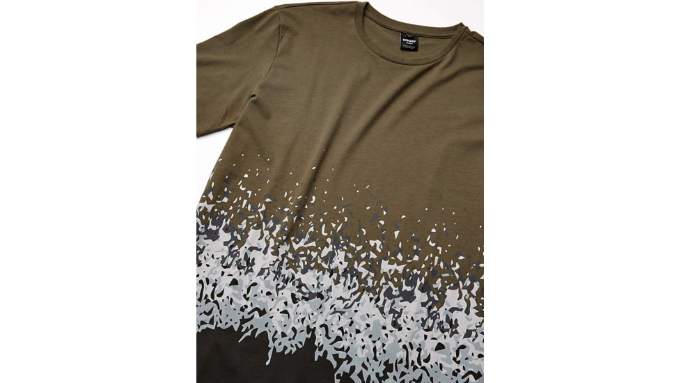 Oakley SI Gradient Pixel Tee - Mens, Dark Brush, 2XL, 457536-86V-XXL
