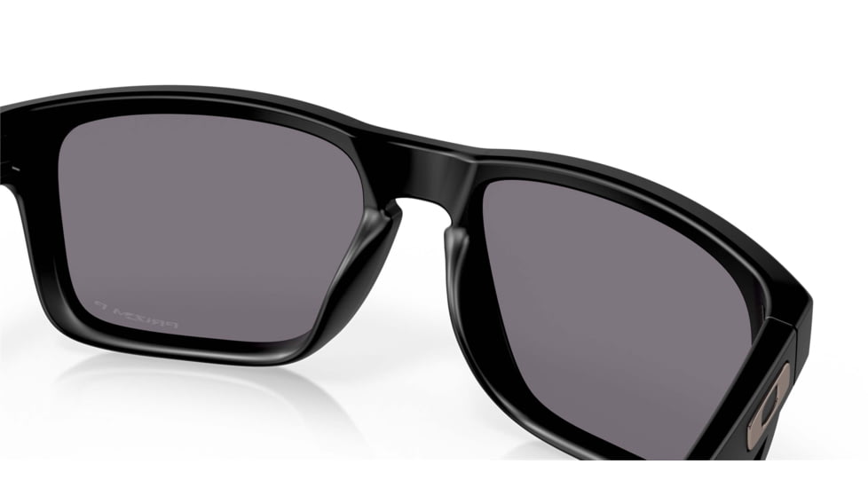 Oakley SI Holbrook Sunglasses, Matte Black Frame, Prizm Gray Polarized Lens, OO9102-K355