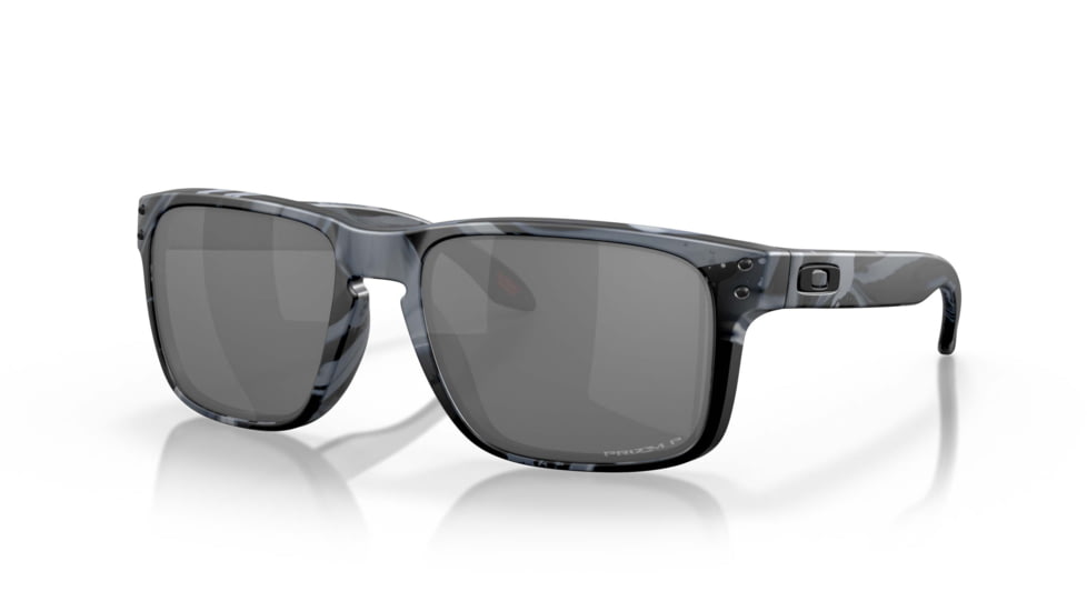 Oakley SI Holbrook Urban Sunglasses, Spin Camo Frame, Prizm Black Polarized Lens, OO9102-V755