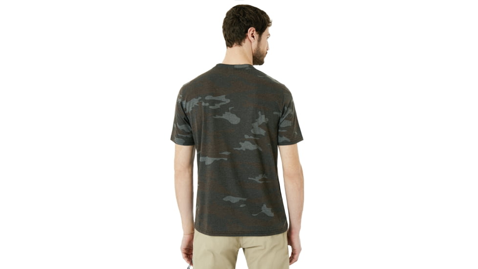 Oakley Link Short Sleeve Top - Mens, Blackout Camo, Large, 434246P-978-L