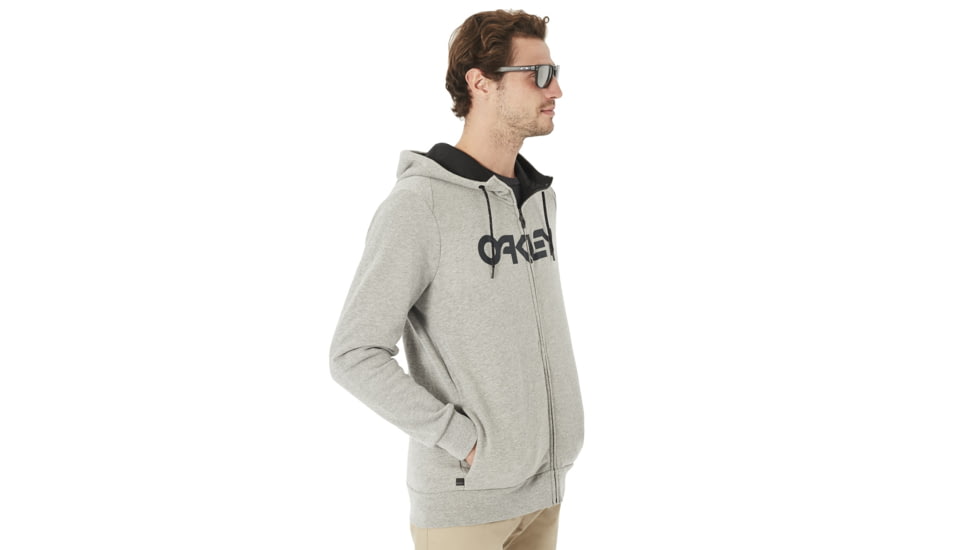 Oakley SI Mark Ii Fz Hoodie - Mens, Athletic Heather Grey, Extra Large, 472335A-24G-XL
