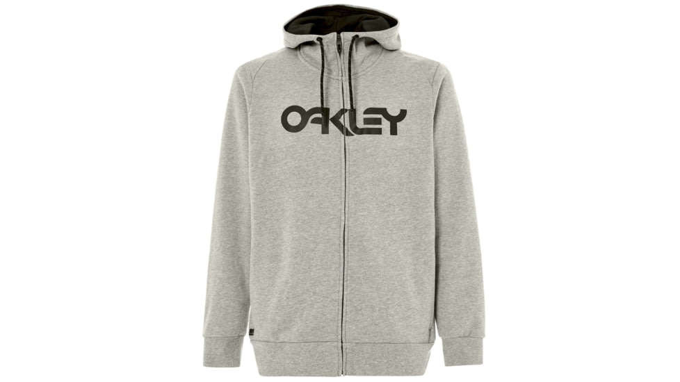 Oakley SI Mark Ii Fz Hoodie - Mens, Athletic Heather Grey, Extra Large, 472335A-24G-XL