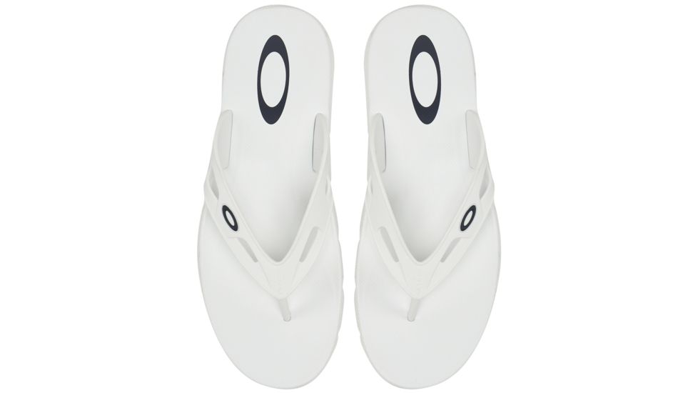 Oakley Operative 2.0 Flip Flop - Mens, White, 10, 13547-100-100-10