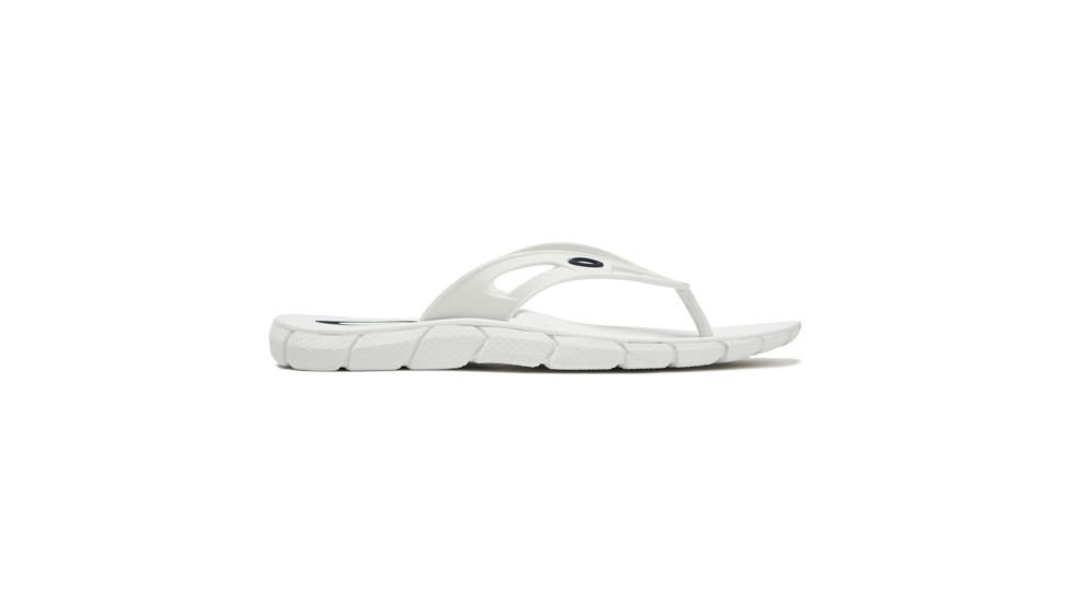 Oakley Operative 2.0 Flip Flop - Mens, White, 10, 13547-100-100-10