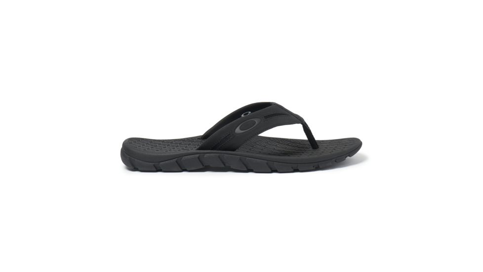 Oakley Operative 2.0 Flip Flop Sandals - Mens, Blackout, 8.0, 13477-02E-02E-8.0