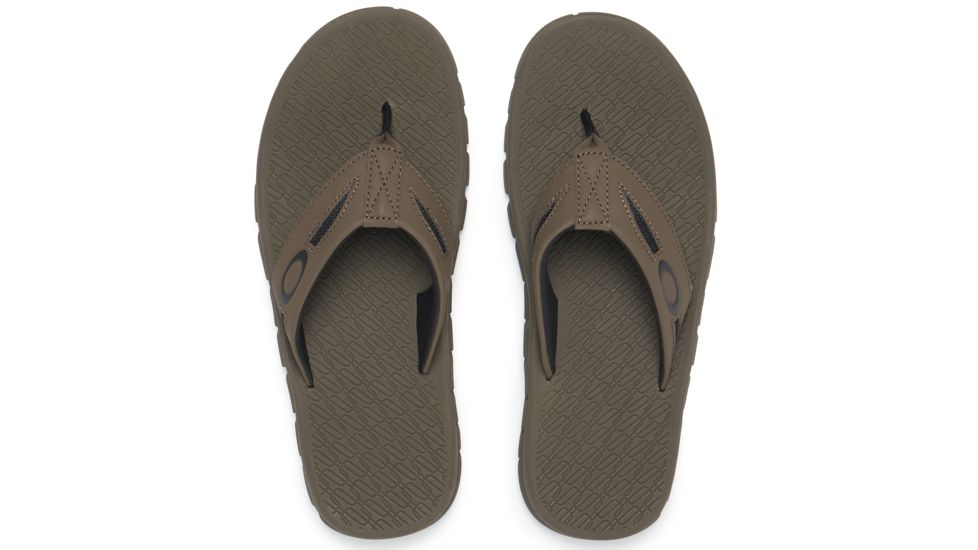 Oakley Operative 2.0 Flip Flop Sandals - Mens, Canteen, 9.0, 13477-87Y-87Y-9.0