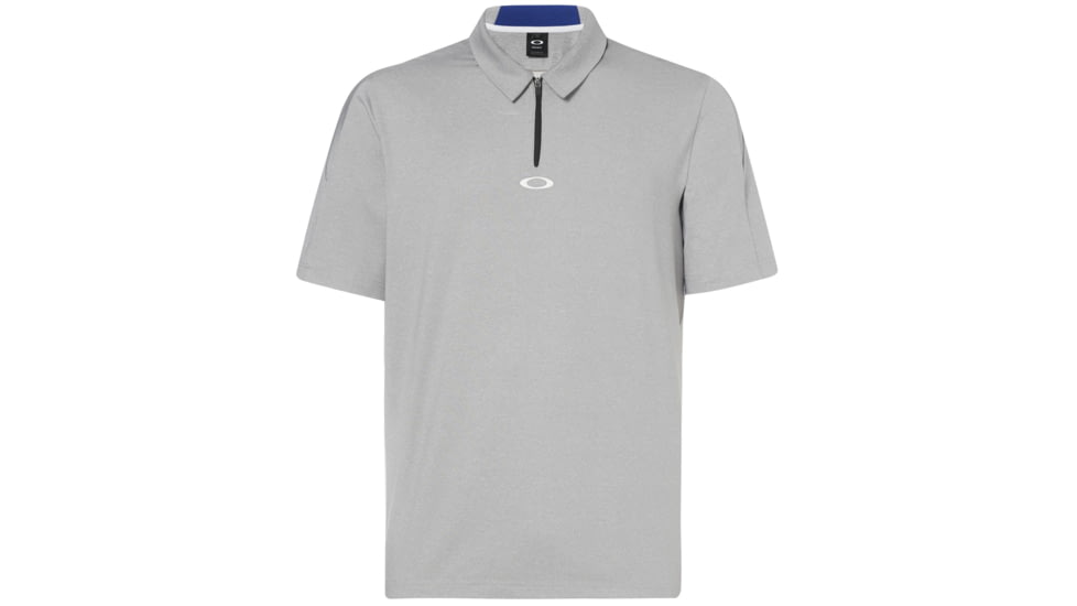 Oakley SI Perf Ellipse Golf Polo Short Sleeve - Mens, Granite Heather, Small, 434340-24L-S
