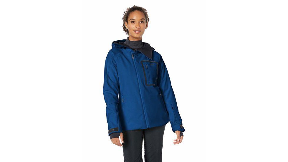 Oakley SI Soft Shell Jacket 10K - Womens, Dark Blue, Small, 511725-609-S