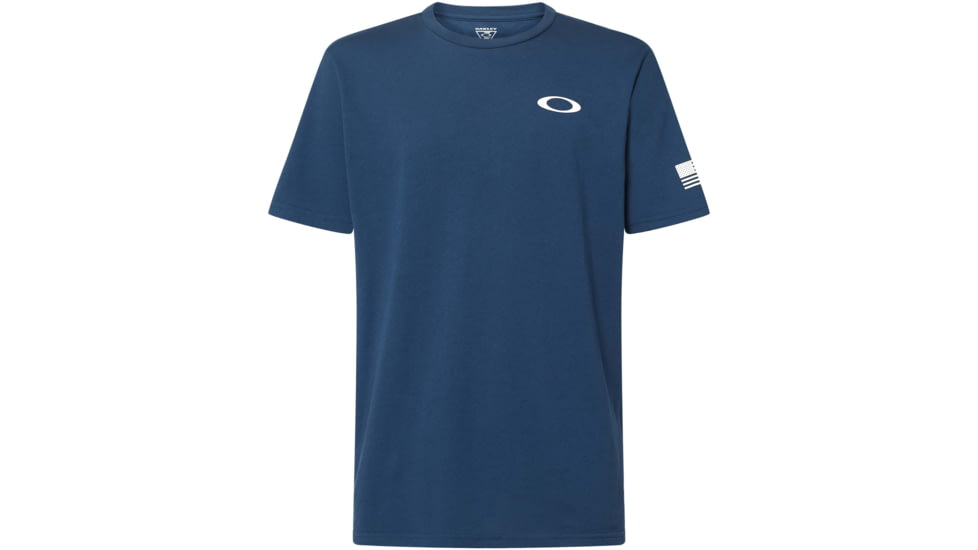 Oakley SI Strong T-Shirts - Mens, Universal Blue/American, Small, FOA404139-6UA-S