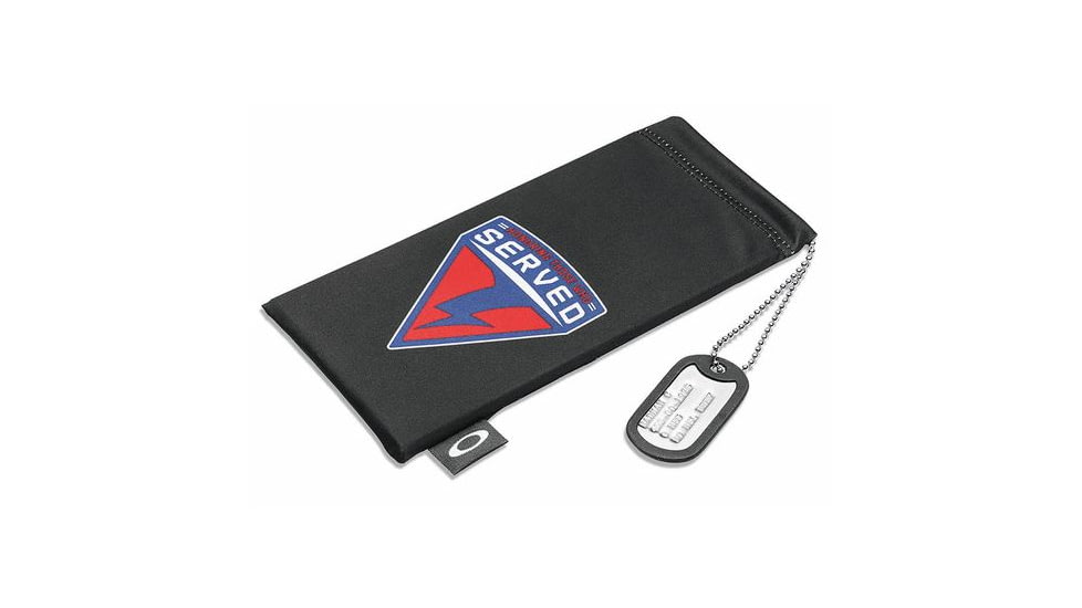 Oakley SI Gascan, Soft Touch Black/Dog Tag OO9014-06