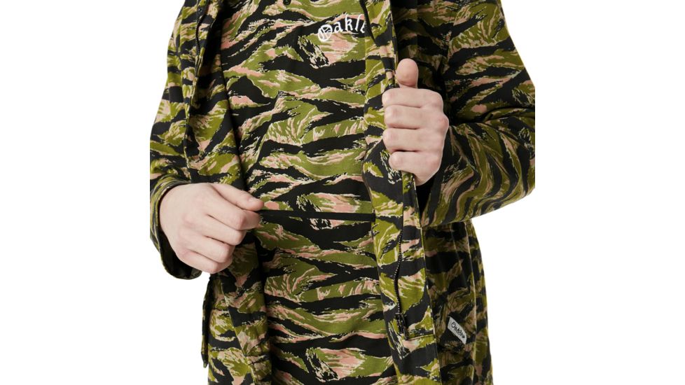 Oakley SI Tiger Camo Parka Tnp - Mens, Tiger Camo, Large, 412808-98T-L