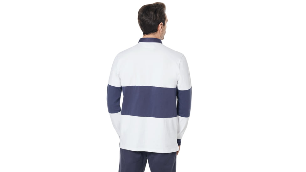 Oakley SI Tn Racing Team Long Sleeve Polo - Mens, White, 2XL, 434321-100-XXL