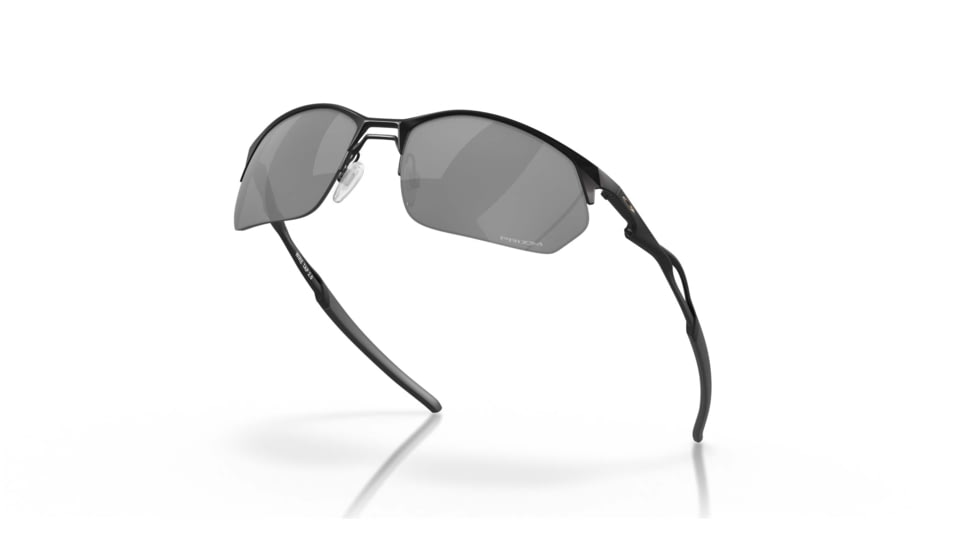 Oakley SI Wiretap 2.0 Sunglasses, Satin Black Frame, Prizm Black Lens, OO4145-0860