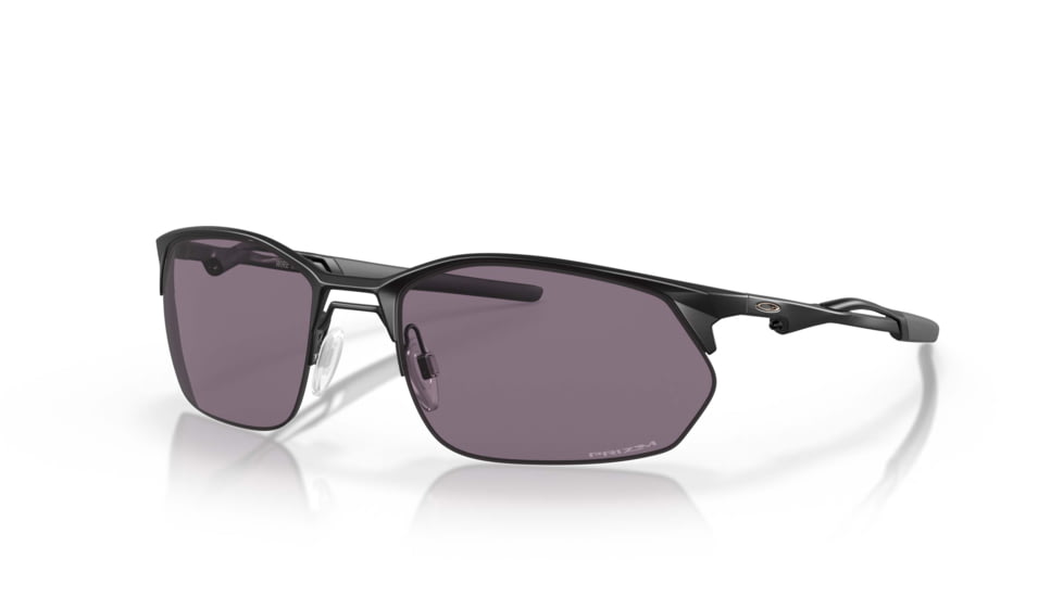 Oakley SI Wiretap 2.0 Sunglasses, Satin Black Frame, Prizm Gray Lens, OO4145-0760