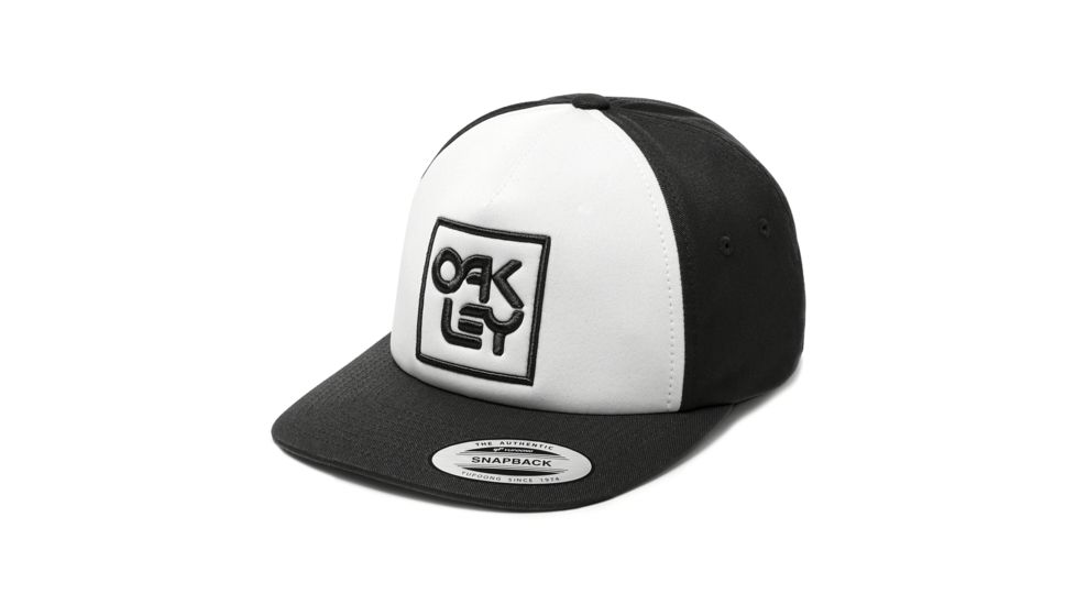 Oakley Snapback Logo Hat - Mens, Blackout, One Size 912017-02E-U