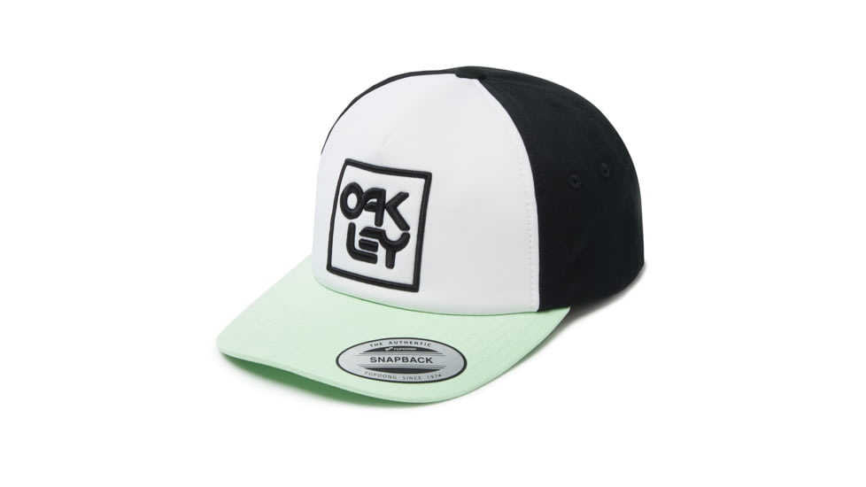 Oakley Snapback Logo Hat - Mens, Bay Green, One Size, 912017-761-U