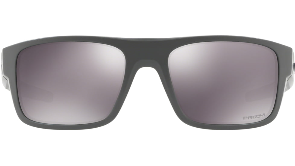 Oakley Standard Issue Armed Forces Drop Point Sunglasses, Matte Dark Grey w/Prizm Black, OO9367-2760